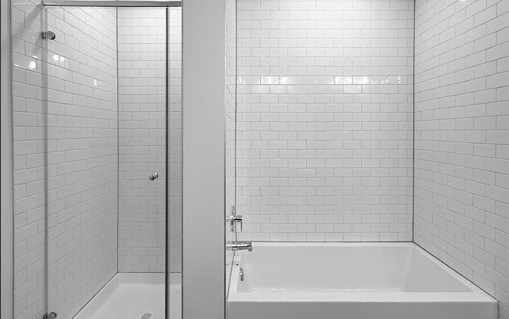 B7 - 2 bedroom floor plan layout with 2.5 bathrooms and 1513 square feet (Bedroom, 2D)